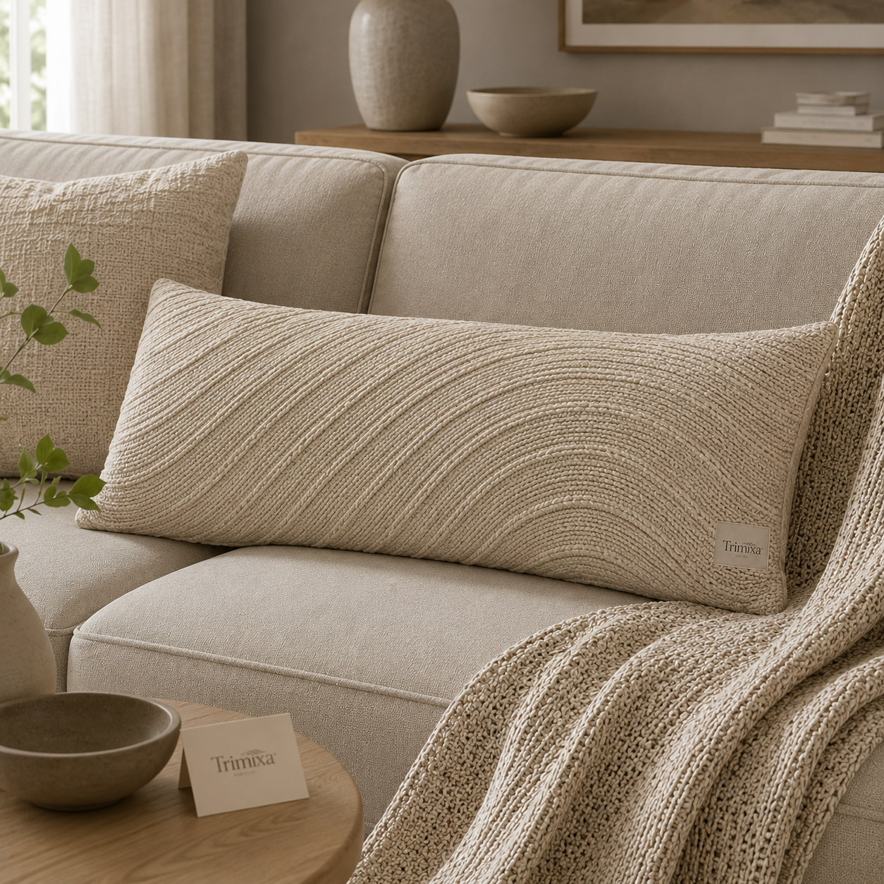 Trimixa™ CurveLine Lumbar Pillow Cover